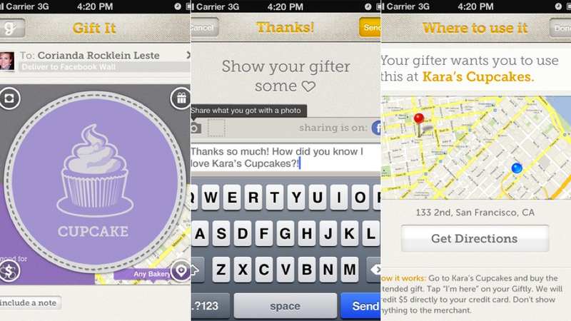 Illustration for article titled Giftly, Glympse, and More